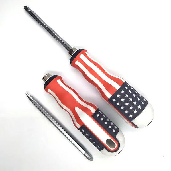 Double-Sided Adjustable Screwdriver USA Flag