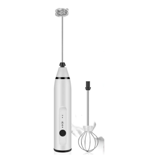 Rechargeable Portable 2 in 1 Milk Frother And Egg Whisk