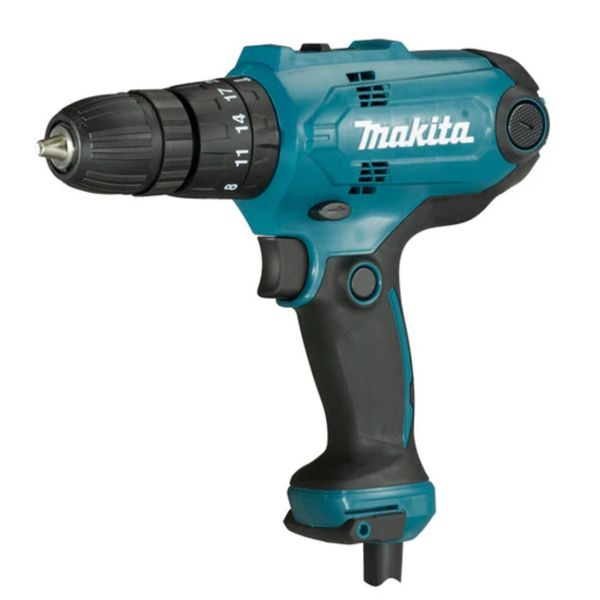 Makita - Corded Impact Hammer Driver Drill (HP0300) - 320W
