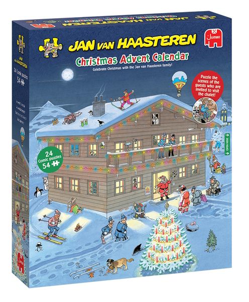 Jumbo Jan van Haasteren Christmas Advent Calendar 2025 - 54 Pieces