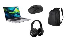 Acer Aspire 3 15.6" Core i5 8GB/512GB WIN11H- Silver (BUNDLE)