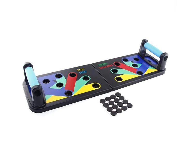 Foldable 9-in-1 Push-Up Rack Board Fitness Workout