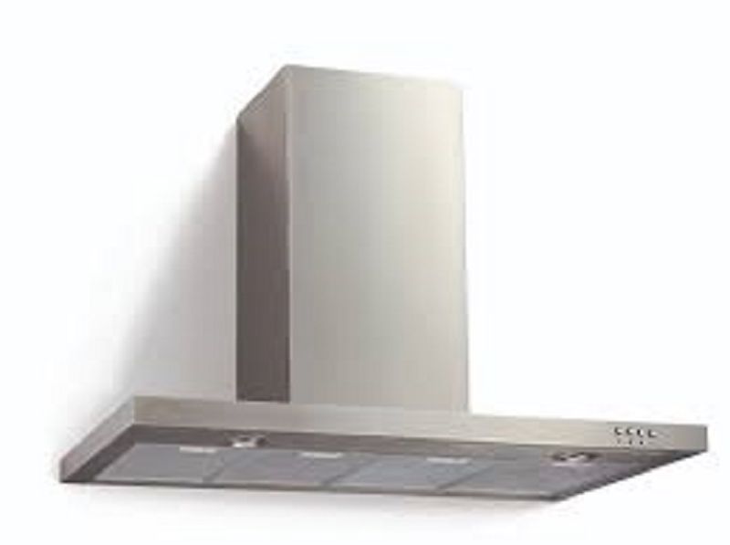 Falco - 120CM Flat Type S/STEEL Chimney Extractor