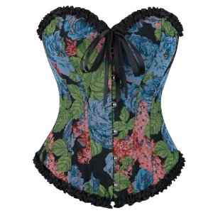 Belle Tank Crop Corset Top Bustier Cami Top