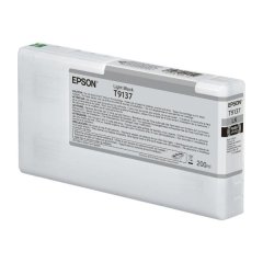 Epson T9137 Light Black Ink Cartridge (200ml) For SureColor SC-P5000