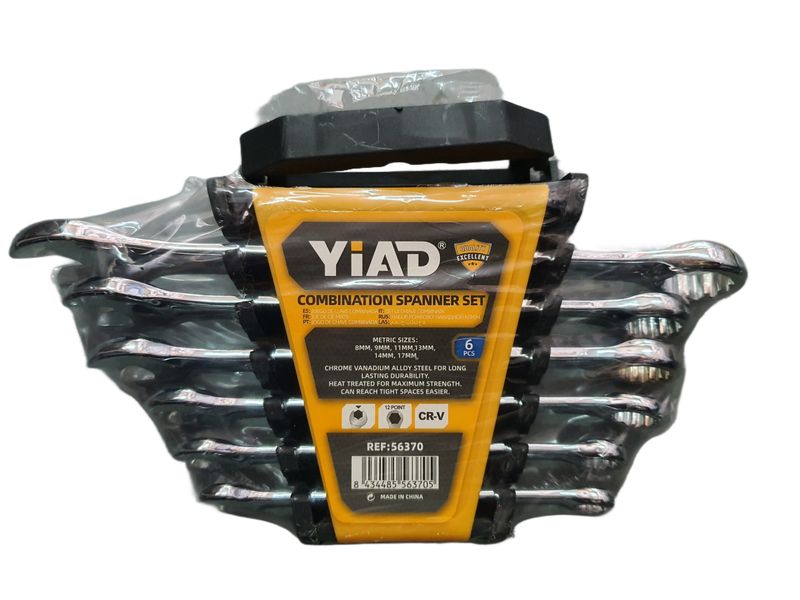Yiad Combination Spanner Set - 6 Piece