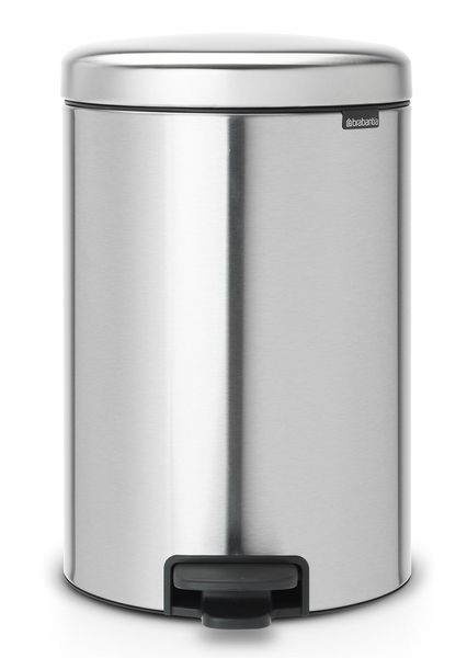 Brabantia - 20 Litre New Icon Pedal Bin - Matt Steel