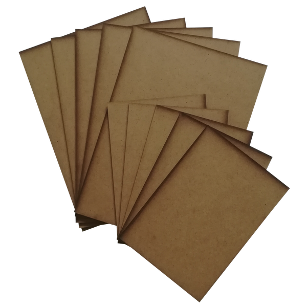 Rectangle board Wood Boards Arts Craft Wood blank Laser board A4 A5