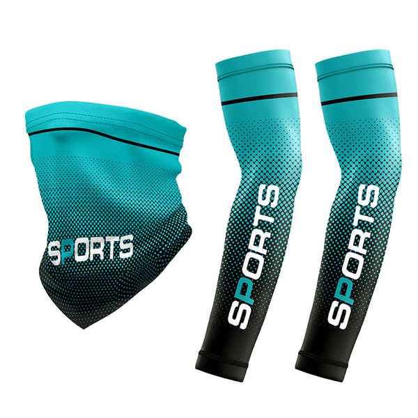 Men's Ice Sleeve - Summer UV Protective Sleeve Mask Cycling Sleeve