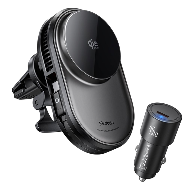 Mcdodo 25W Qi2 Magsafe Magnetic Wireless Car Charger Vent or Dash Mount