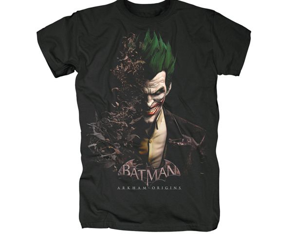 RockTs Men's Batman Joker Face T-Shirt