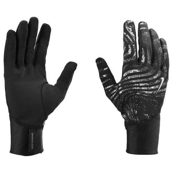 Nike Womens Midweight Running Glove Black/Silver