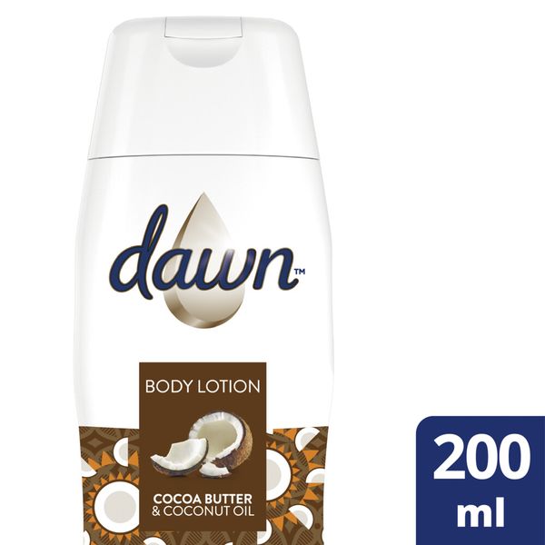 Dawn Cocoa Butter and Coconut Oil Nourishing Body Lotion 200ml
