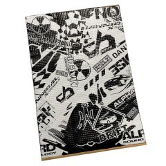 Deaf Bonce Sound Deadening Mat - 60x40cm - 2.0mm Thickness - 7 Pack