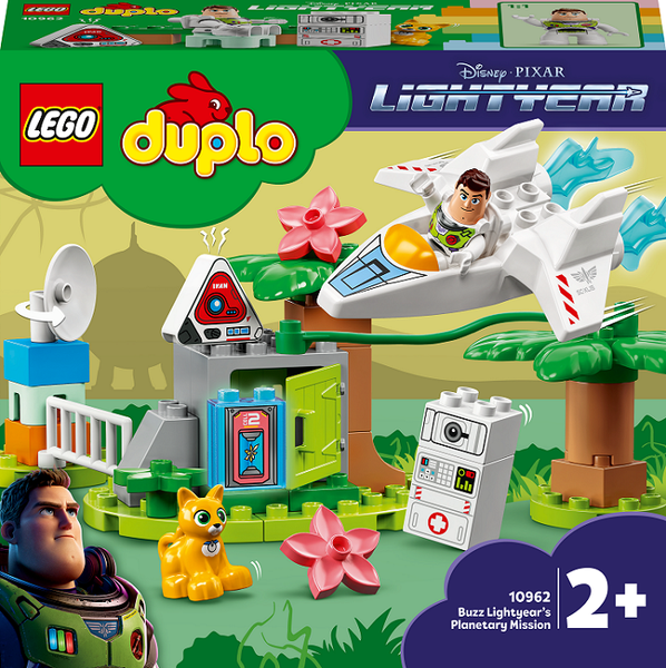 LEGO® DUPLO® Disney and Pixar Buzz Lightyear’s Planetary Mission 10962 Building Toy Set; Educational Toys for Toddlers (37 Pieces)