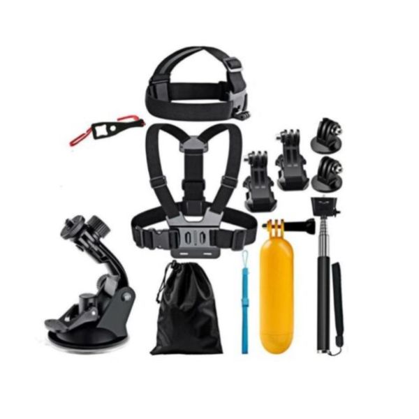 Sports Camera Accessories 9 in 1 Set