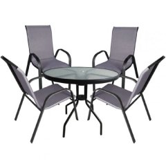 Seagull Steel Patio Set - 5 Piece
