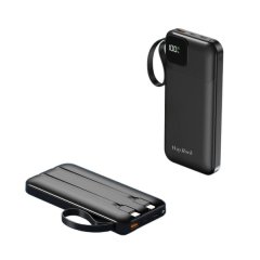WayRock 10000 mAh Power Bank, Two Way Fast Charge PD 22.5W, 2 Cable Along