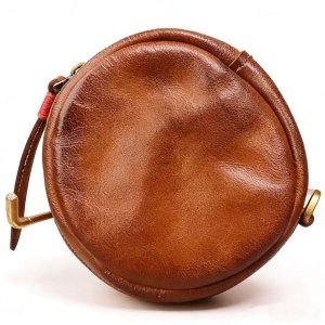 Coin purse retro hand-painted old round