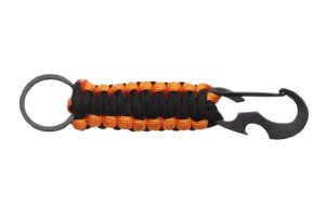 Camping Keyring Survival Kit With Bottle Opener- Orange