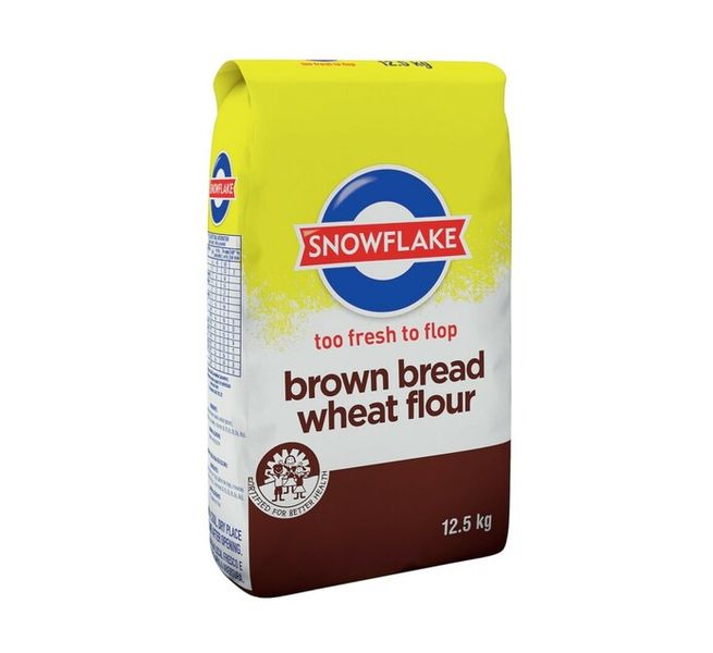 Snowflake - Brown Bread Wheat Flour - 12.5 kg