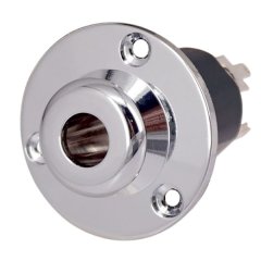 Guitar Equalizer EQ Preamp Socket 6.35mm Accessories Silver