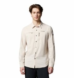 Columbia Men's Summit Valley Woven Long Sleeve Shirt Dark Stone