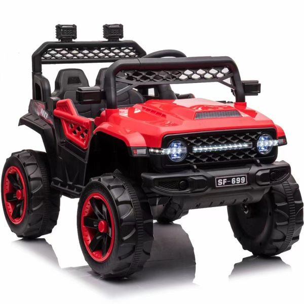 Kids Electric Ride-On Car with 4WD &amp; Dual Seats