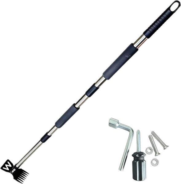 Standing Weeding Tool Stainless Steel Garden Weed Puller