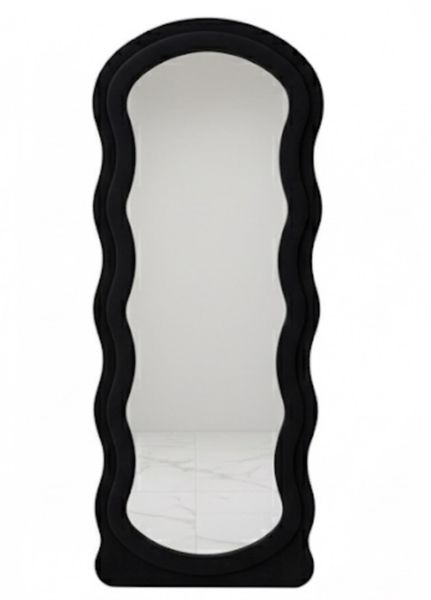 Asymmetrical Irregular Wavy Curvy Floor Mirror