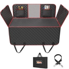 Topika Dog Car Seat Cover Hammock Waterproof Hard Bottom Extra Space