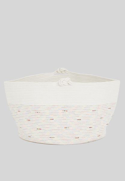 Confetti Cotton Rope Storage Basket - Multi
