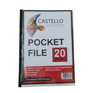 Castello Pocket File - 20 Pocket