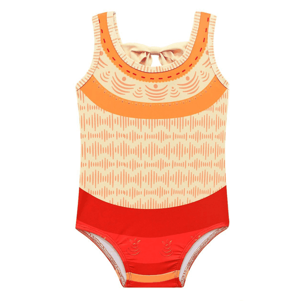 Yellow &amp; Orange Magical Family Swimming Costume