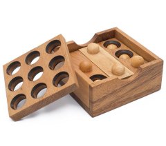 Gopher Holes / Mole Holes - Wooden Puzzle Brainteaser