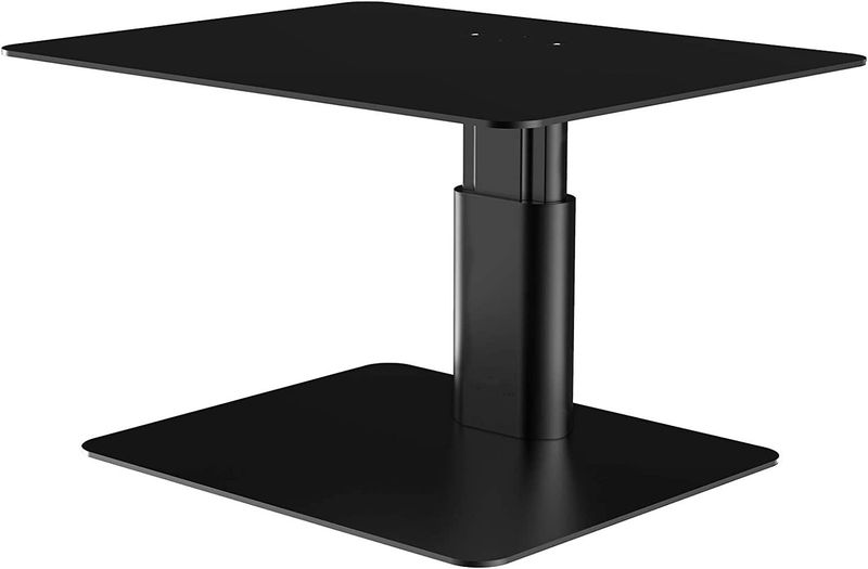 Adjustable Height Metal Desktop Storage Organizer Monitor Support Stand