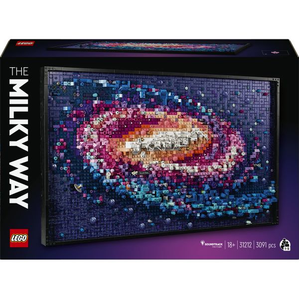 LEGO® Art The Milky Way Galaxy Wall Art Set 31212