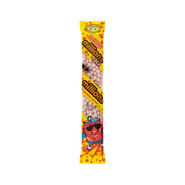 Millions Cola Tiny Tasty Chewy Sweets Tube - 60g