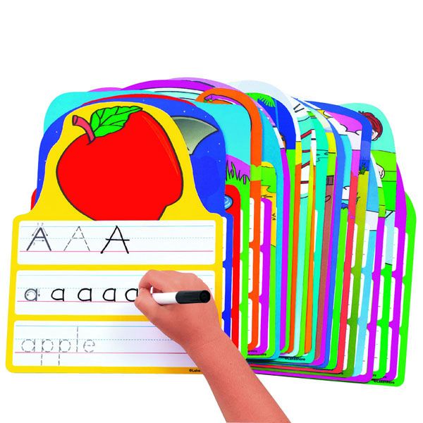 Write &amp; Wipe Alphabet Practice Cards