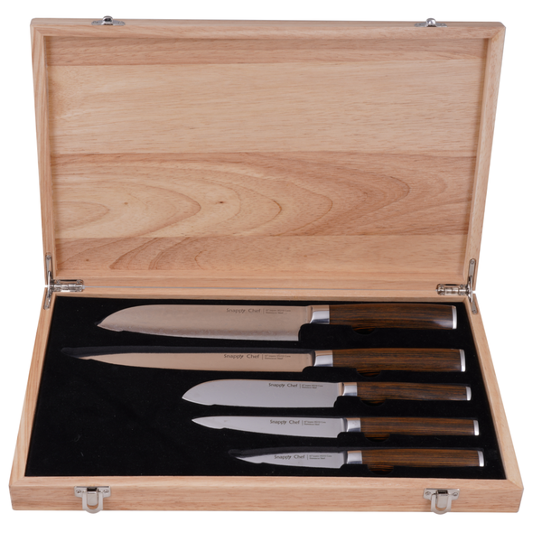 Snappy Chef Damascus Knife Set
