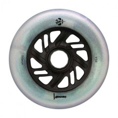 Luminous LED 125mm/85a Wheels - Black Pearl
