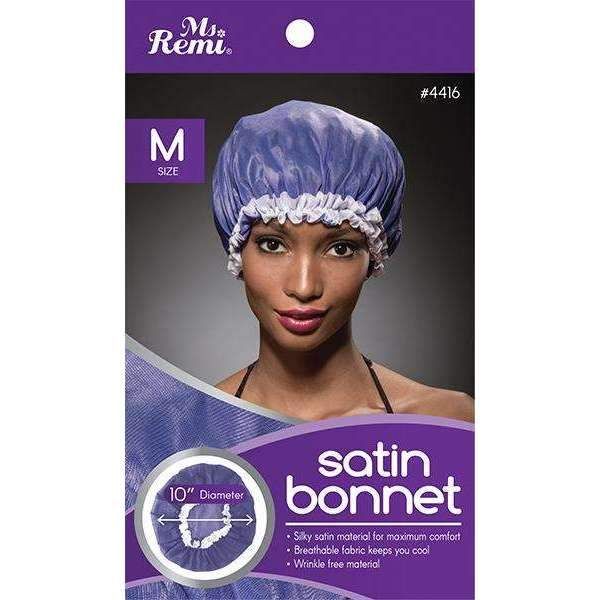 Ms. Remi - Satin Bonnet Medium Assorted Color- 6 Pack