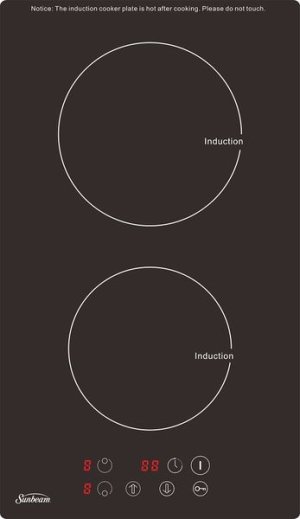 Sunbeam - 2 Zone Induction Cooker - Black
