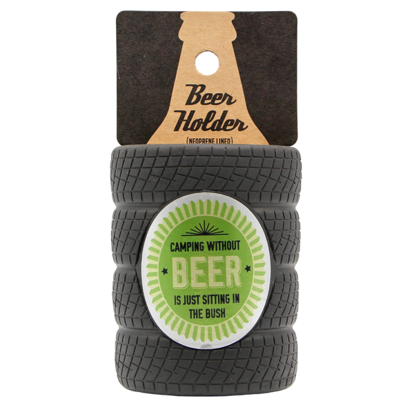 Tyre Beer Holder - Camping