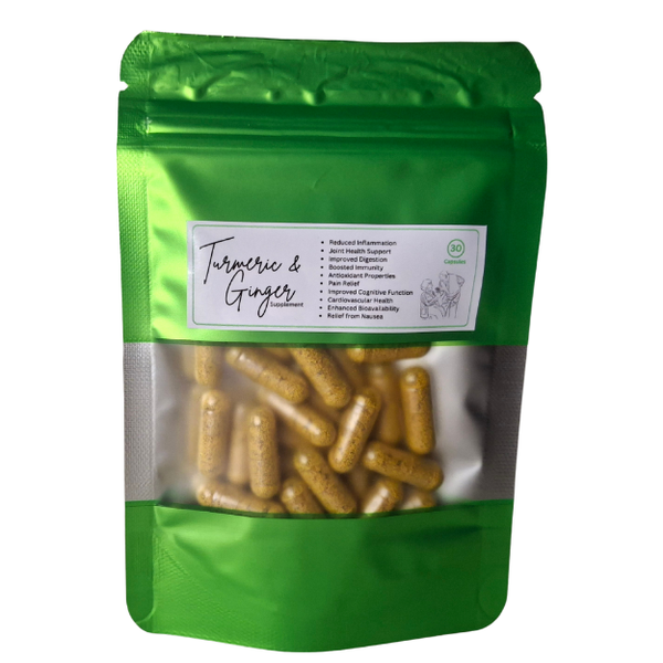 Turmeric, Ginger &amp; Black Pepper Inflammation Bombs