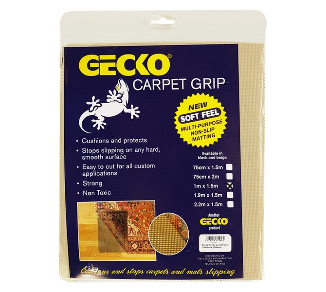 Gecko Carpet Grip - Beige (750 x 1500mm)