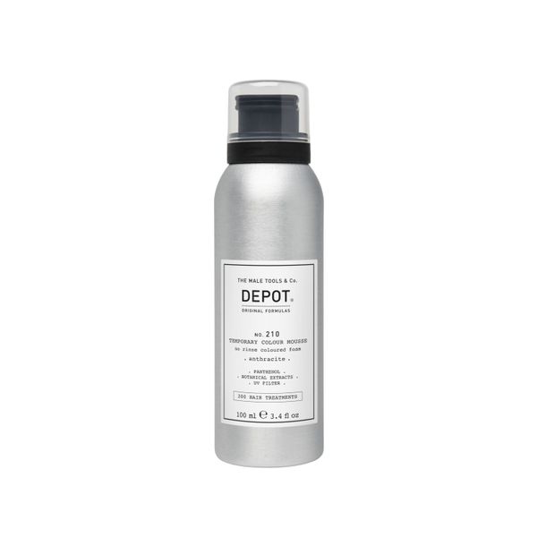 Depot Temporary Colour Mousse - Anthracite. 100ml