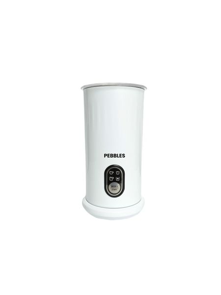 Pebble White Milk Frother Foamer