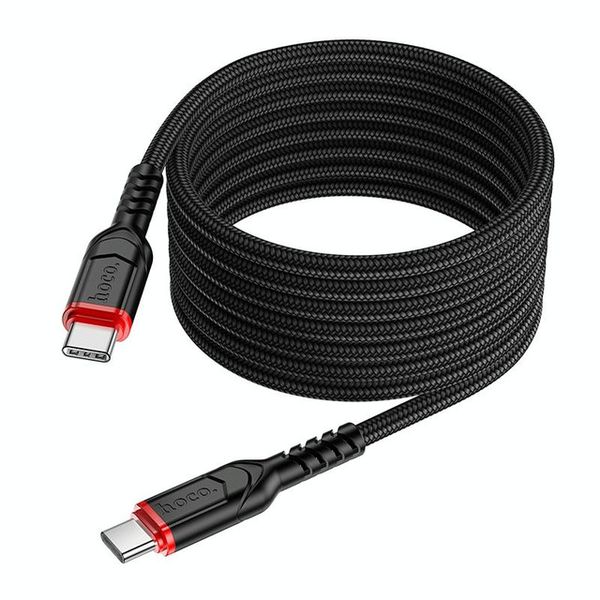 2m types C to types C 60W Fast Charging Anti-Bending Braided Cable