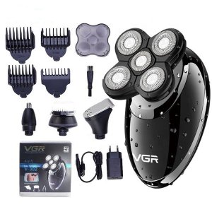 Shaver,Hair Trimmer and Nose Trimmer, Hair Remover - Mens Groomer 4 in 1
